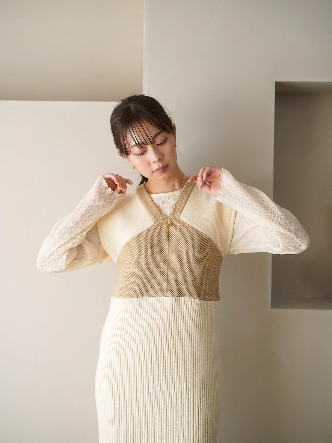 color scheme knit one piece – nuyuh